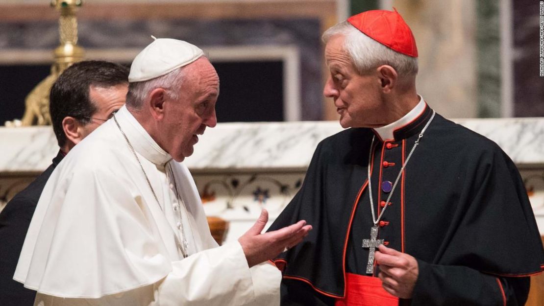 El papa Francisco y el cardenal Donald Wuerl, en una fotografía de 2015.