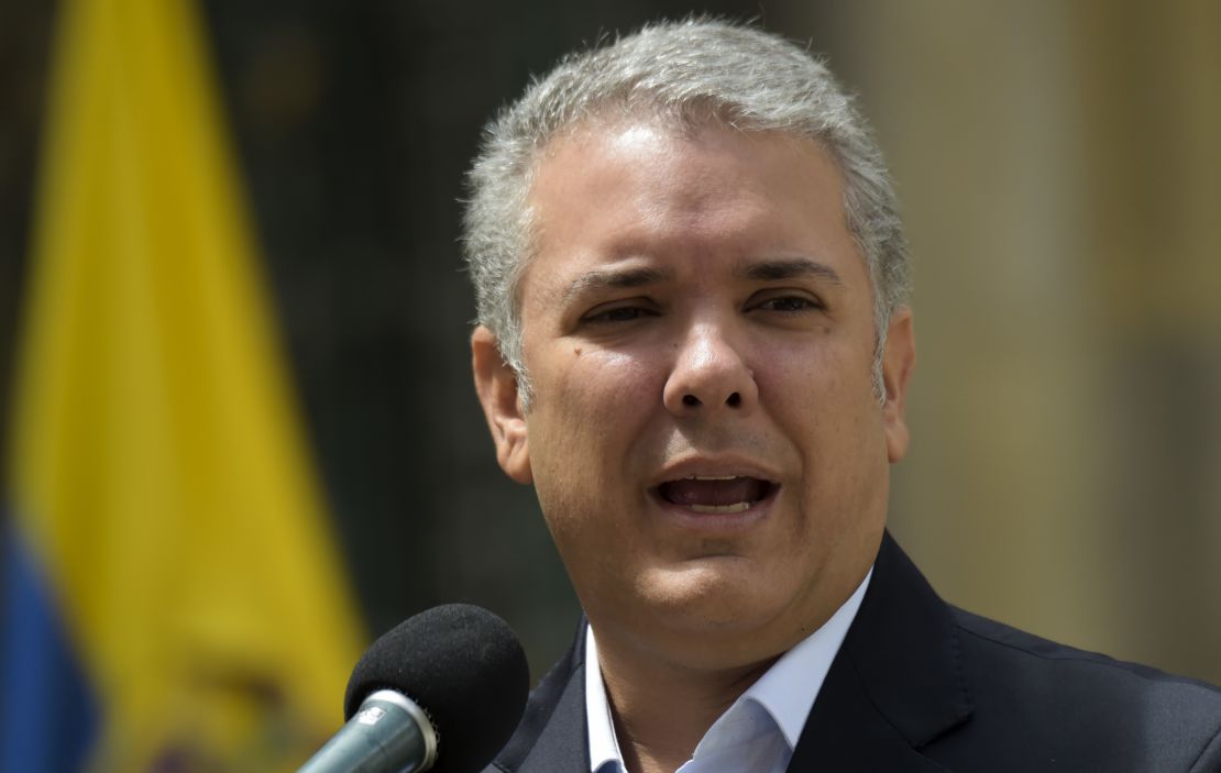 Iván Duque, presidente de Colombia.