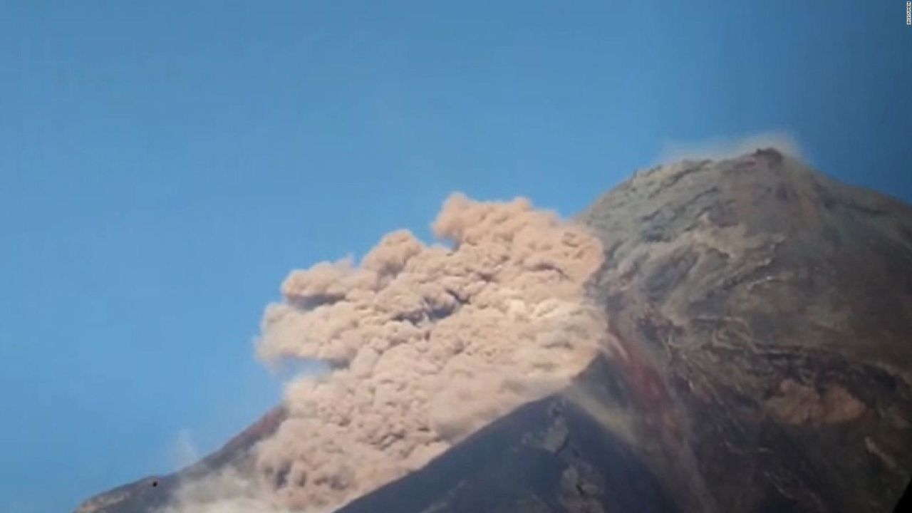 CNNE 560650 - nuevas erupciones volcanicas en guatemala