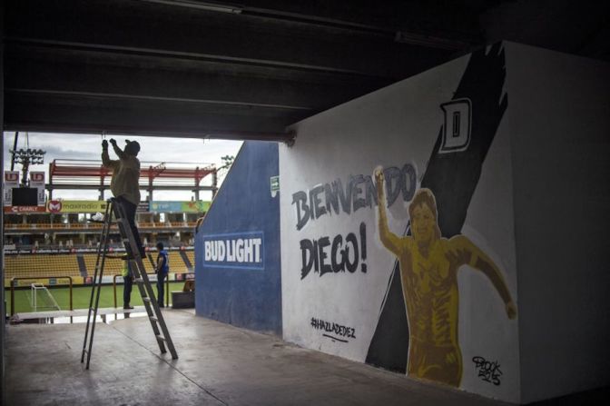 El estadio del club Dorados está siendo remodelado para recibir a su nuevo entrenador.