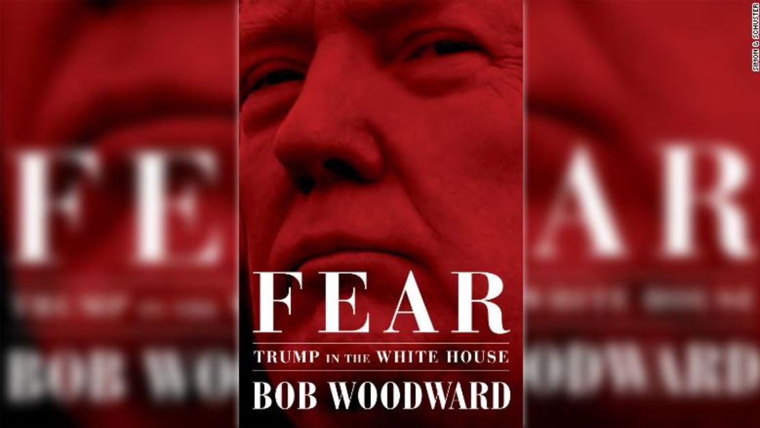 Portada del libro 'Fear. Trump in the White House', de Bob Woodward.