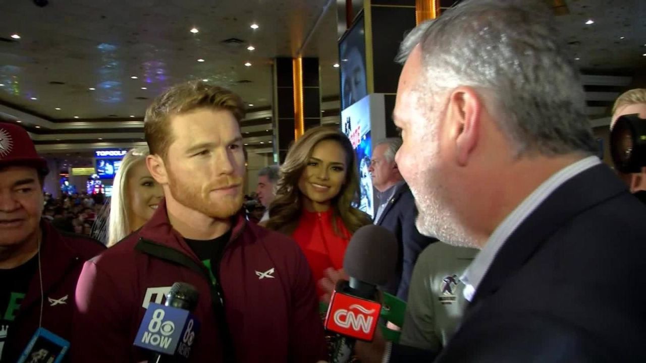 CNNE 568051 - primeras declaraciones de "canelo" alvarez al llegar a las vegas