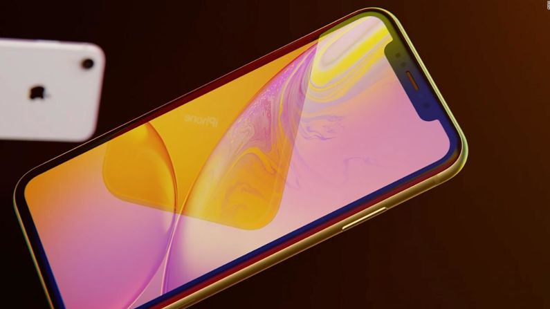 iPhone XR -- 2018 - Apple ese año un tercer iPhone de gama baja: el iPhone Xr. Tiene una pantalla LCD brillante y viene en varios colores.