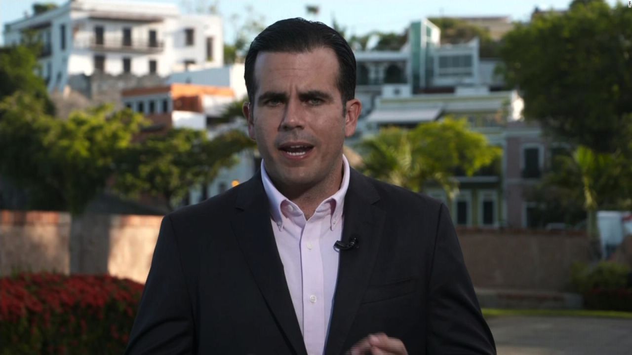 El gobernador de Puerto Rico, Ricardo Rosselló.