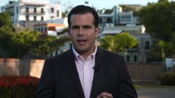 El gobernador de Puerto Rico, Ricardo Rosselló.