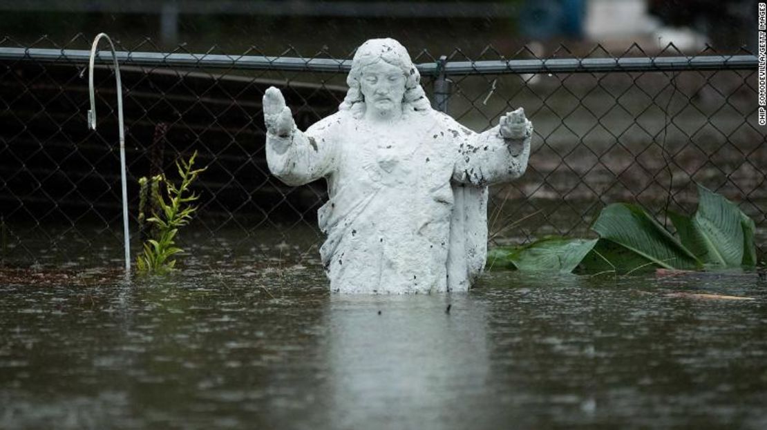 Inundaciones provocadas por el huracán Florence.