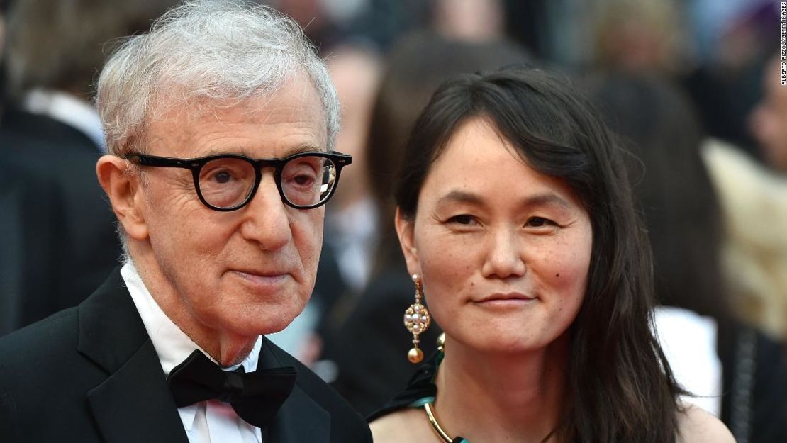 Soon-yi Previn junto a Woody Allen