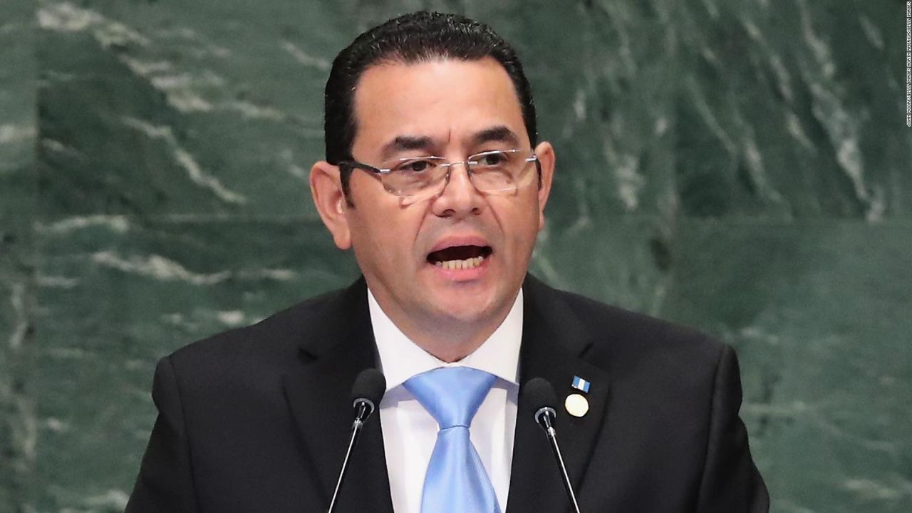 CNNE 572065 - presidente de guatemala solicita nuevo comisionado para la cicig