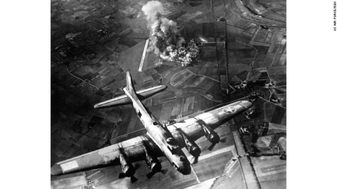 Las naves de las fuerzas aliadas podían cargar miles de kilos de bombas.