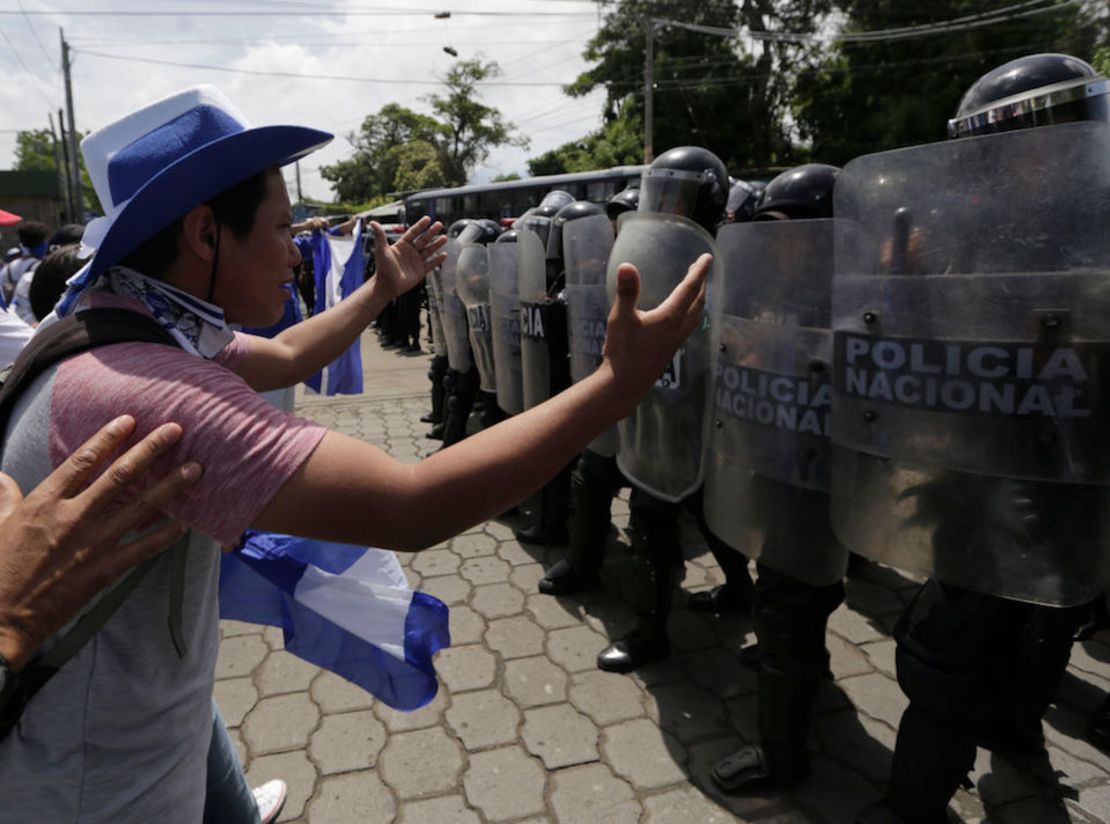 Protestas en Nicaragua.