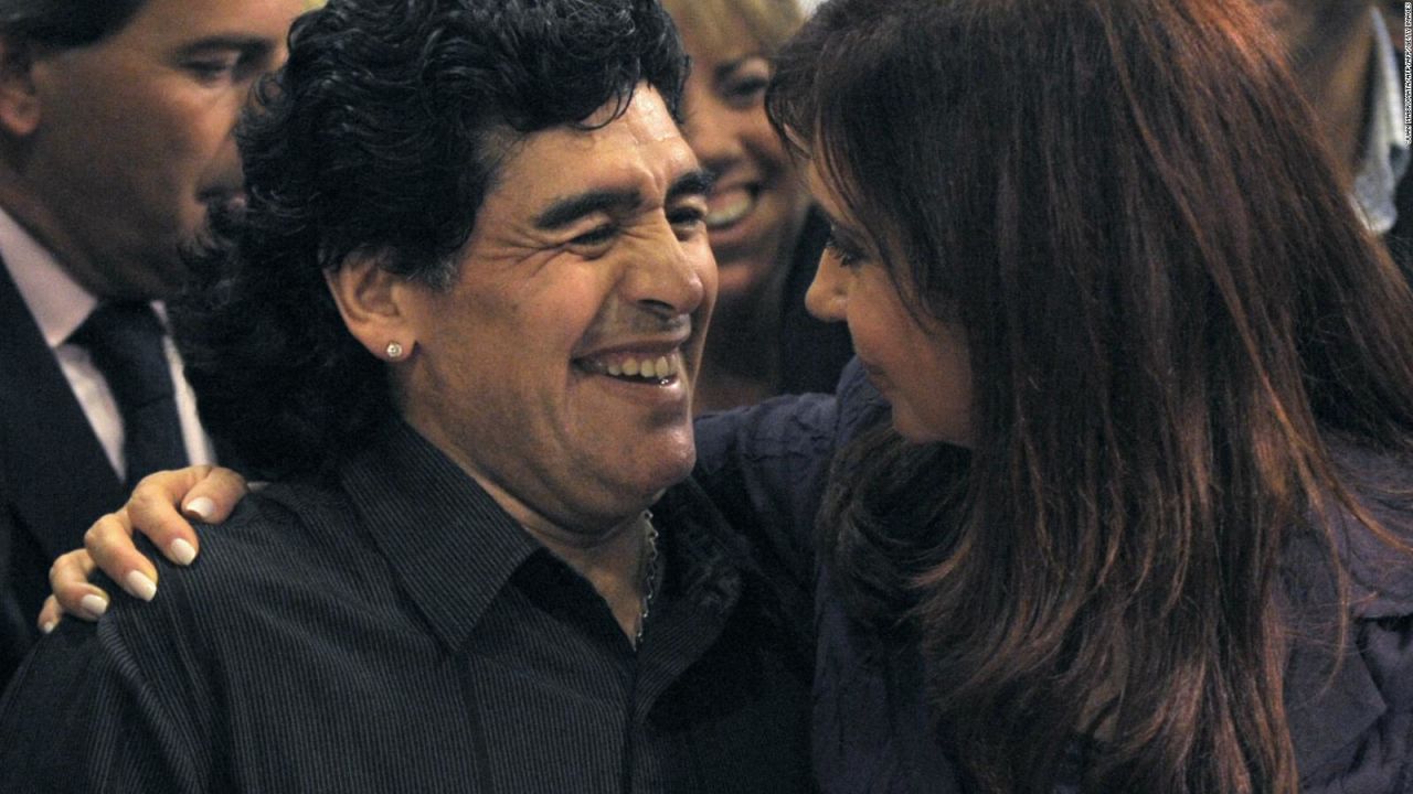 CNNE 573881 - ¿maradona candidato a la vicepresidencia con cristina fernandez de kirchner?