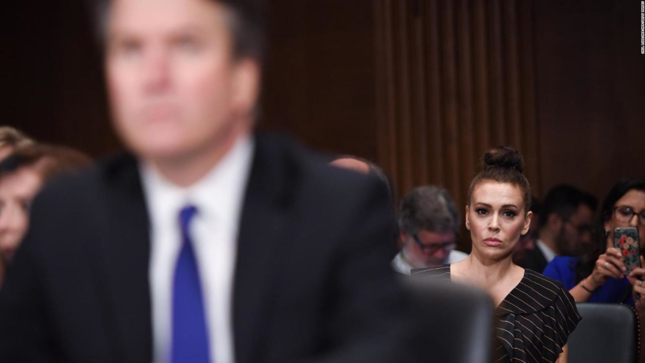 CNNE 575094 - alyssa milano- podia sentir la rabia de kavanaugh