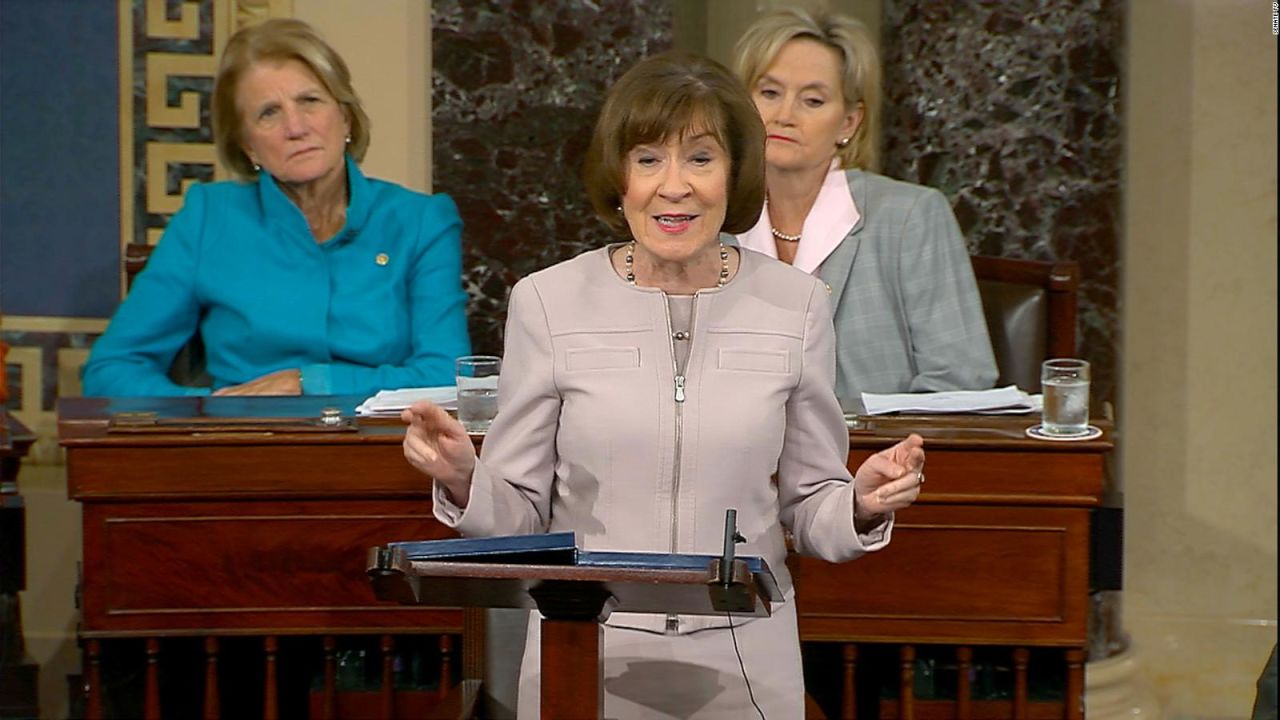 CNNE 575114 - susan collins dice que votara a favor de confirmar a kavanaugh