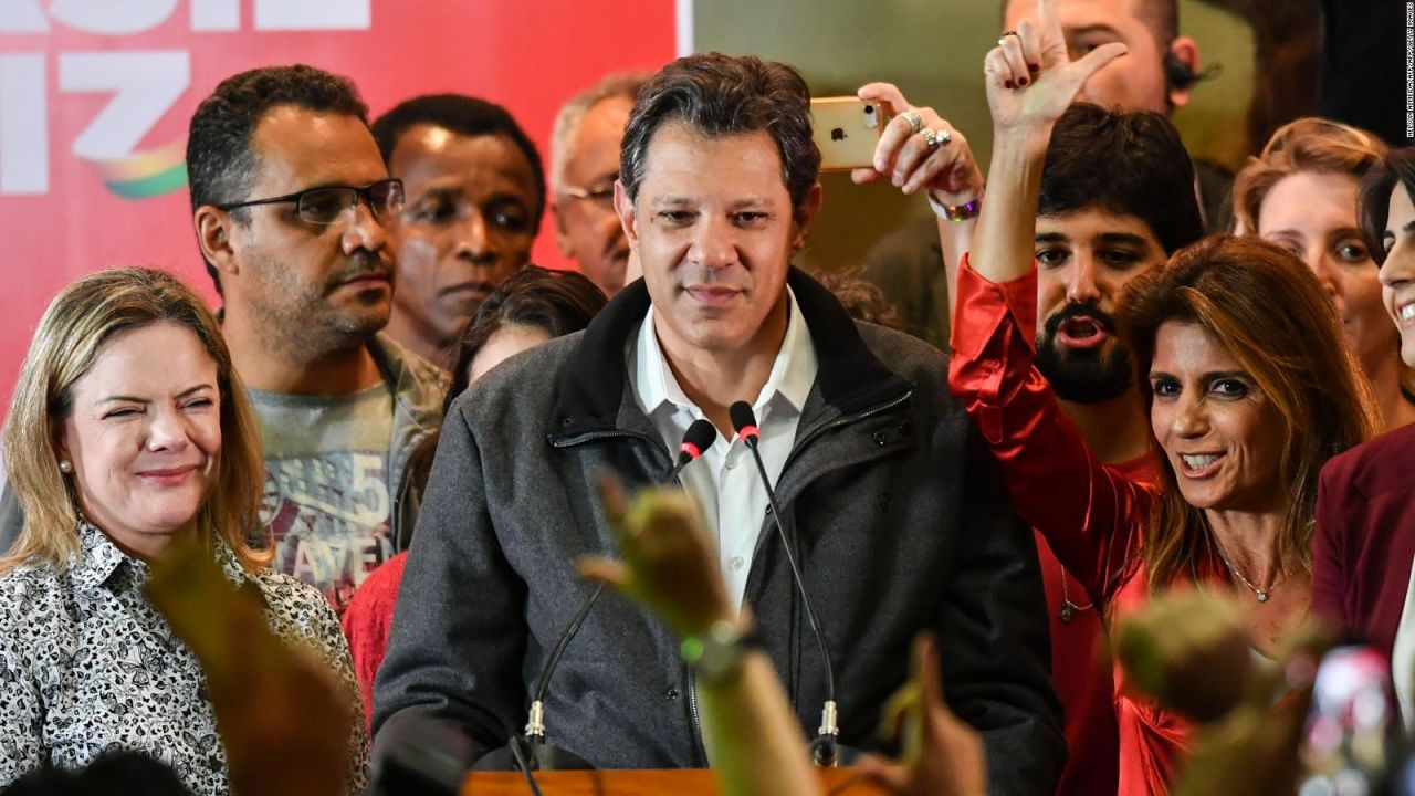 CNNE 575462 - elecciones en brasil- habra segunda vuelta entre bolsonaro y haddad