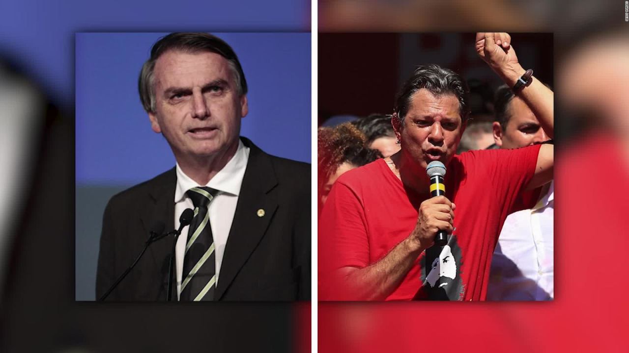 CNNE 575637 - #minutocnn- bolsonaro y haddad van a segunda vuelta en brasil