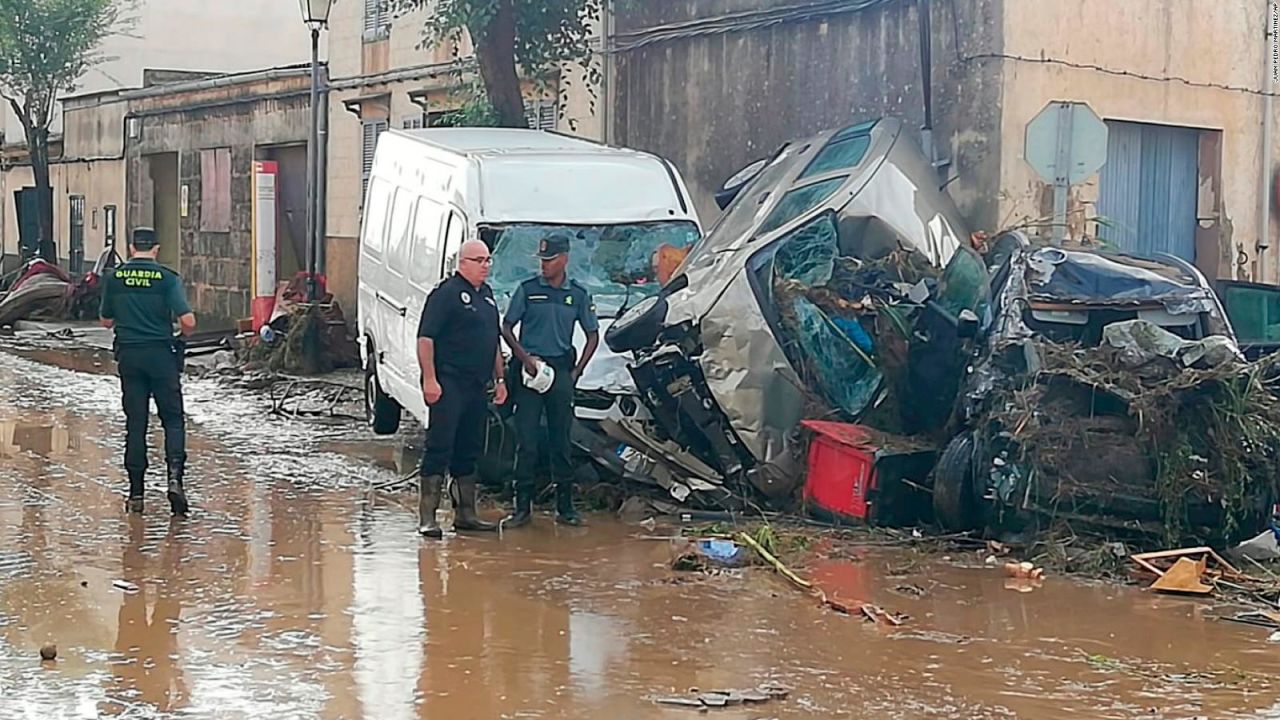 CNNE 576375 - inundaciones dejan destruccion en mallorca, espana