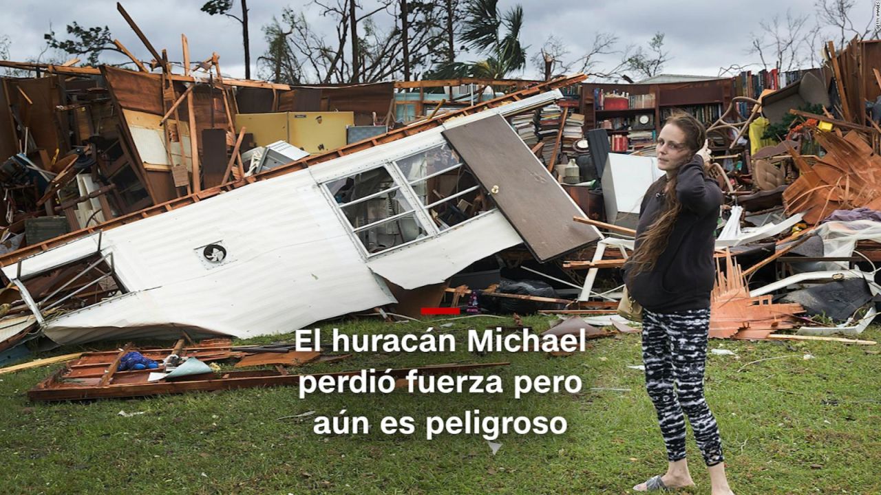 CNNE 576700 - #minutocnn- michael perdio fuerza pero aun es peligroso