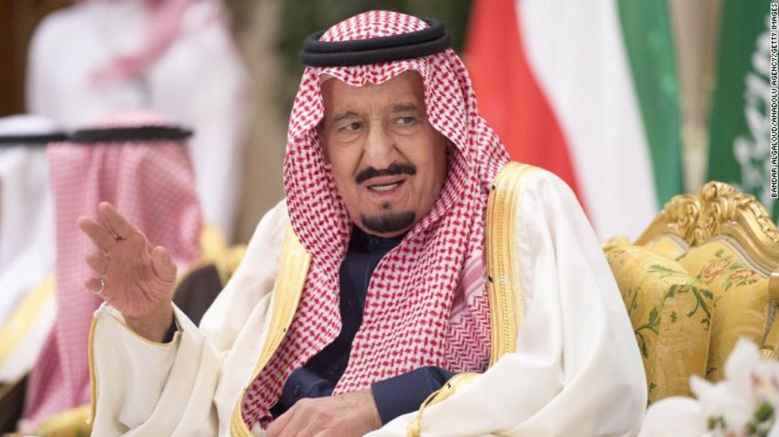 El rey Salman de Arabia Saudita.