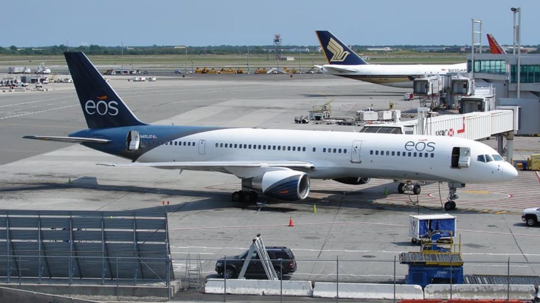 Avión de EOS Airlines.