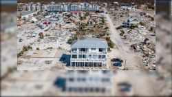 CNNE 578185 - una de las pocas casas que que soportaron el huracan michael en mexico beach