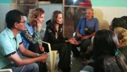 CNNE 580095 - angelina jolie atenta a la situacion de los inmigrantes venezolanos