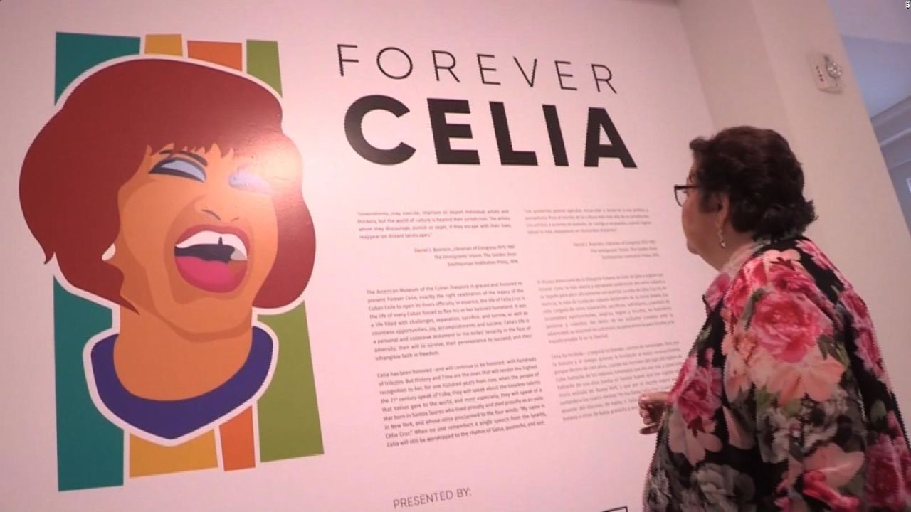 CNNE 580122 - #laimagendeldia- "forever celia" se exhibe en miami