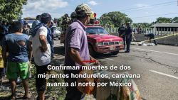 CNNE 580241 - #minutocnn- confirman muertes de dos migrantes hondurenos