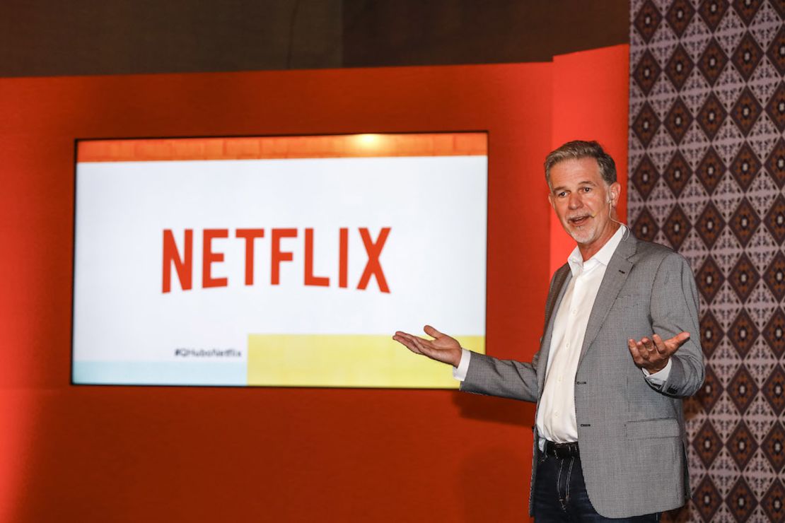 Reed Hastings, CEO de Netflix, estuvo en Bogotá a principios de octubre en la apertura de la Casa Netflix, en Bogotá.