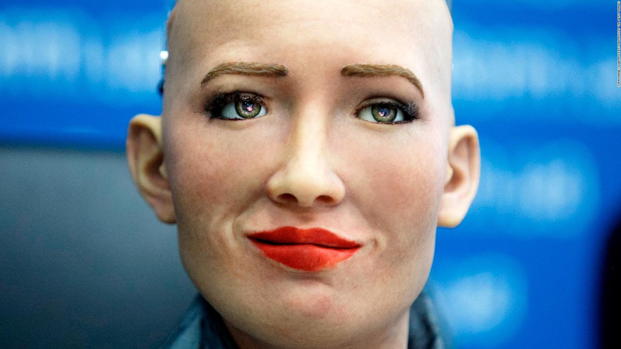 CNNE 583837 - sophia, el robot con rostro humano