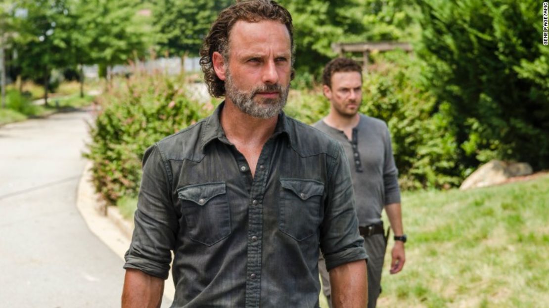 Andrew Lincoln es Rick Grimes en "The Walking Dead".