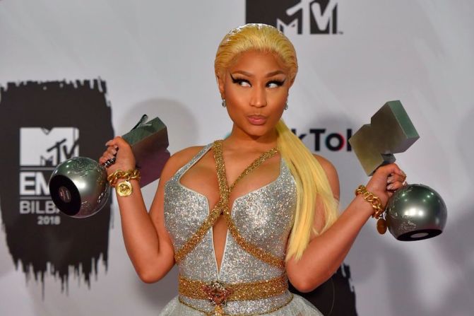 Nicki Minaj ganó los premios a Mejor Artista de Hip Hop y Mejor Imagen.