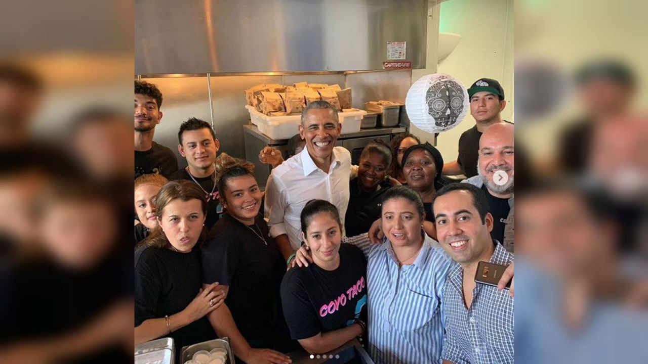 CNNE 584783 - obama se va por unos tacos en miami