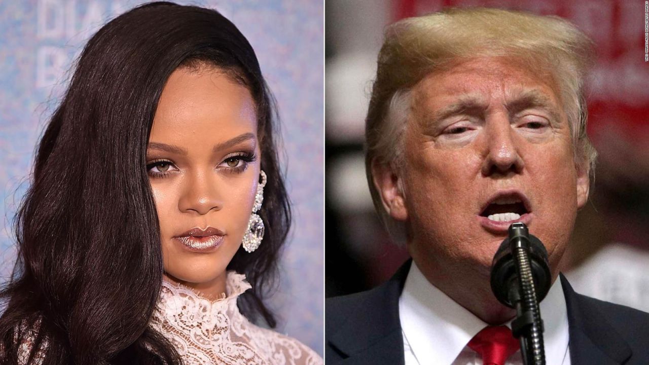 CNNE 585180 - rihanna no quiere que trump use su musica