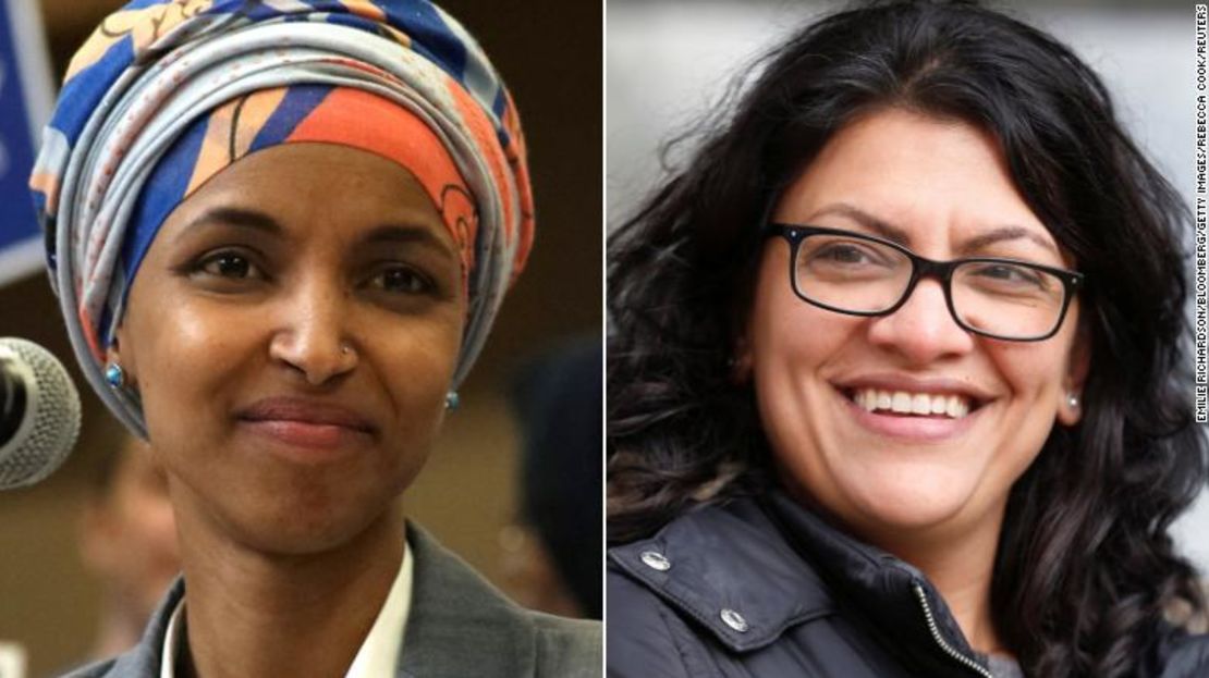 Ilhan Omar, en Minnesota, y Rashida Tlaib, en Michigan, serán las primeras mujeres musulmanas en llegar al Congreso de Estados Unidos.