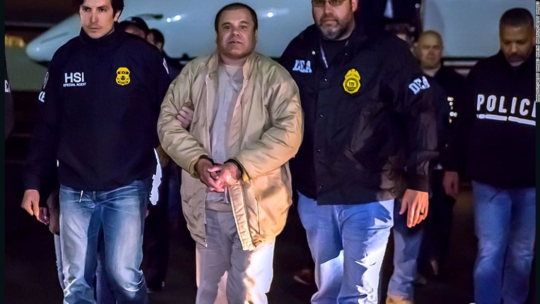 El Chapo Guzmán afrontará su juicio en Nueva York.