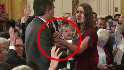 CNNE 585770 - la casa blanca suspende pase de prensa de jim acosta