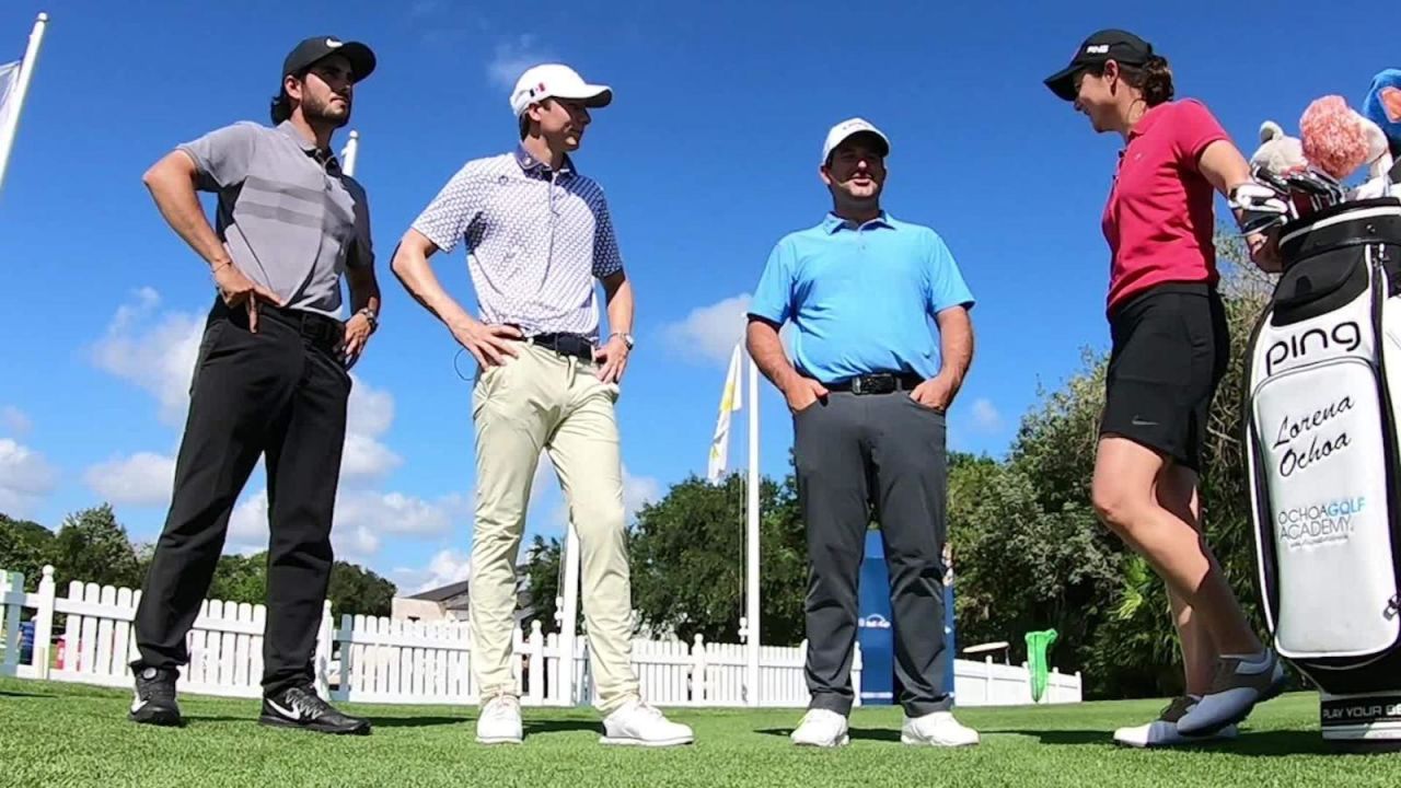 CNNE 586121 - todo mexico en un solo campo de golf, lorena conversa con los mexicanos de la pga