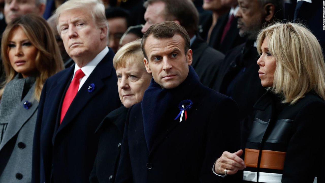 CNNE 586728 - conmemoran con un historico encuentro el armisticio de 1918 en paris
