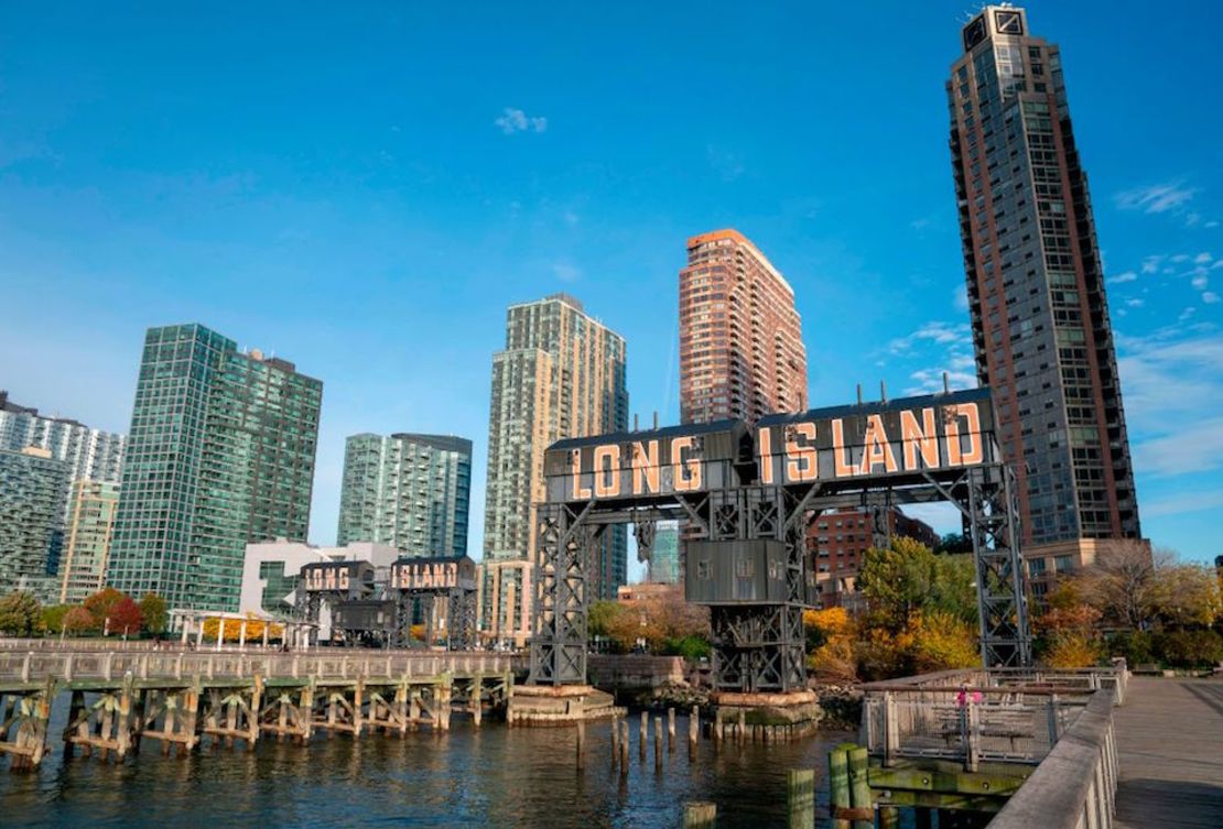 El barrio de Long Island, en la ciudad de Nueva York.