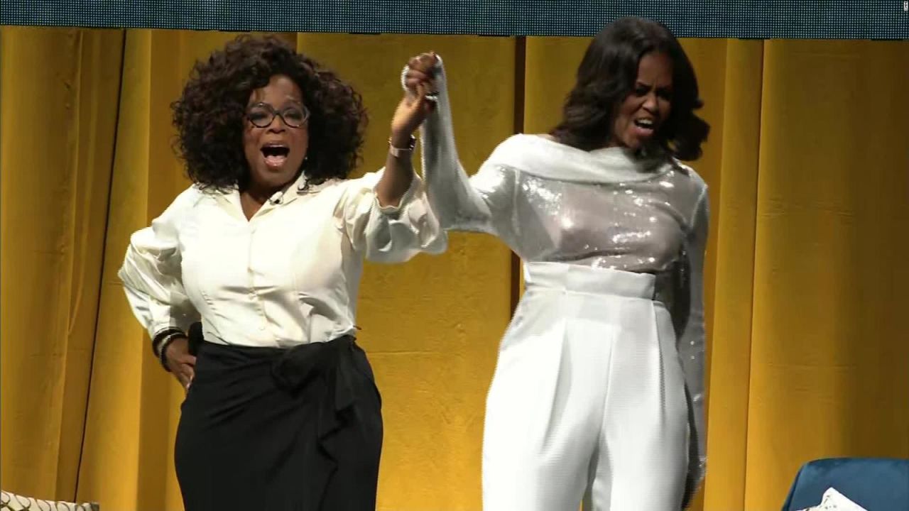 CNNE 587761 - michelle obama comienza gira de libro con oprah