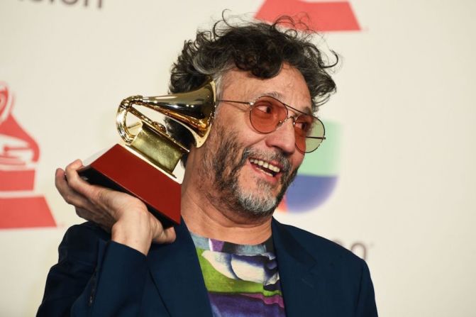 Fito Páez ganó el premio a Mejor Canción de Rock por "Tu Vida Mi Vida".