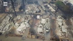 CNNE 589178 - dron capta la destruccion de los incendios en california