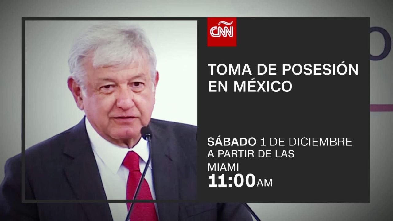 CNNE 590370 - toma de posesion de amlo