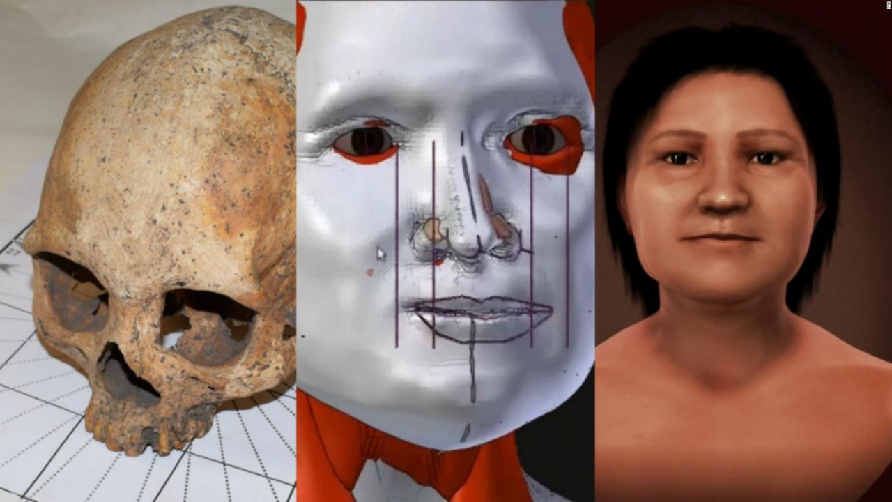 CNNE 590694 - reconstruyen el rostro de indigena uruguaya de 1-600 anos