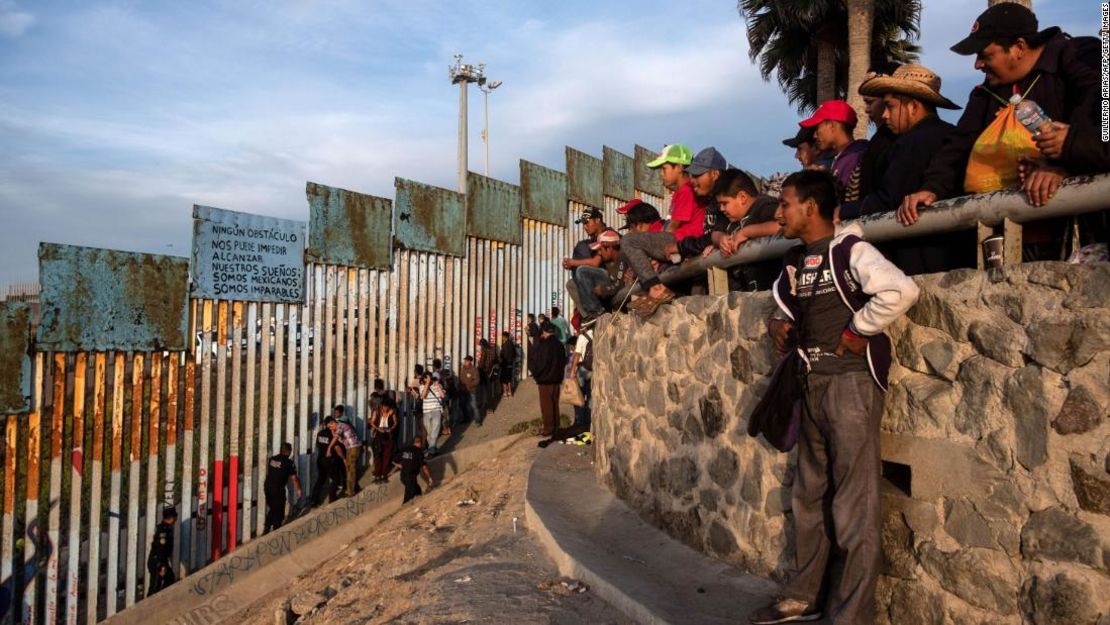 La caravana migrante es uno de los temas en la agenda del presidente Donald Trump.