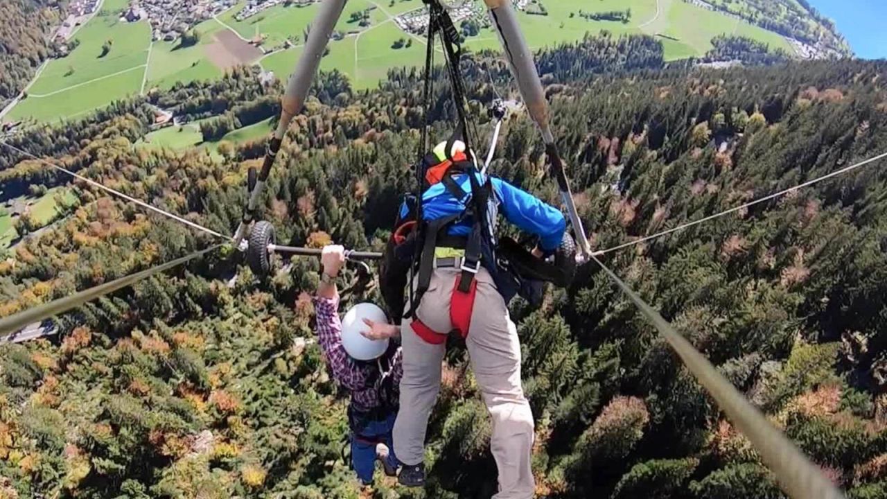 CNNE 591910 - queria volar en ala delta, pero un error casi le cuesta la vida