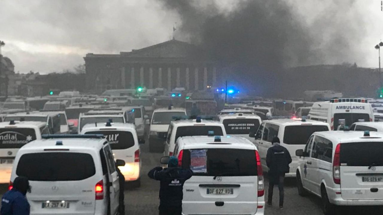 CNNE 593495 - protestas en francia llegan a las tres semanas