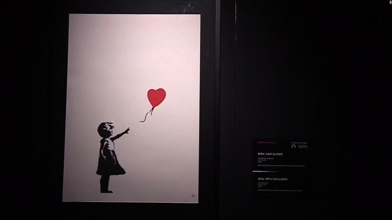 CNNE 594601 - el arte de banksy llega a madrid