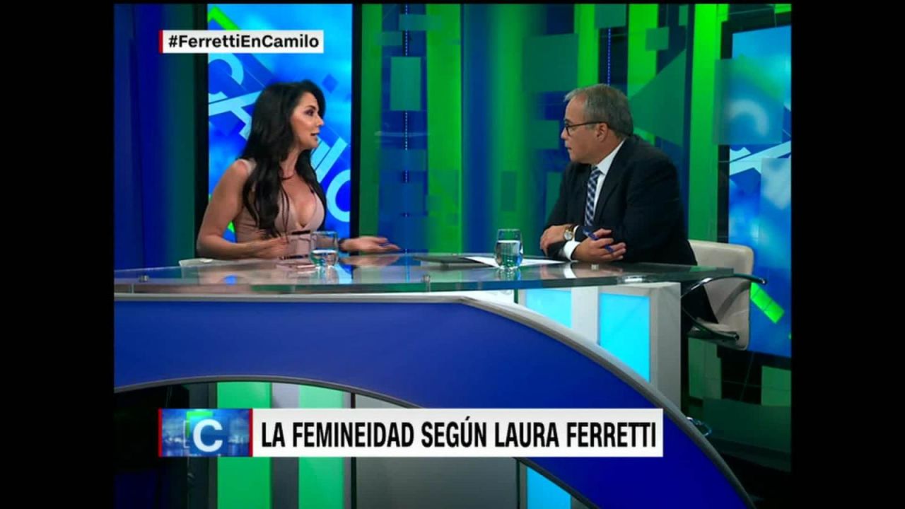 CNNE 595019 - laura ferreti- "si, pero yo no soy conferencista"