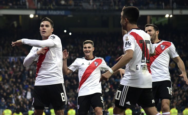 RIVER CAMPEÓN. Éxtasis en River con el golazo de Quintero.